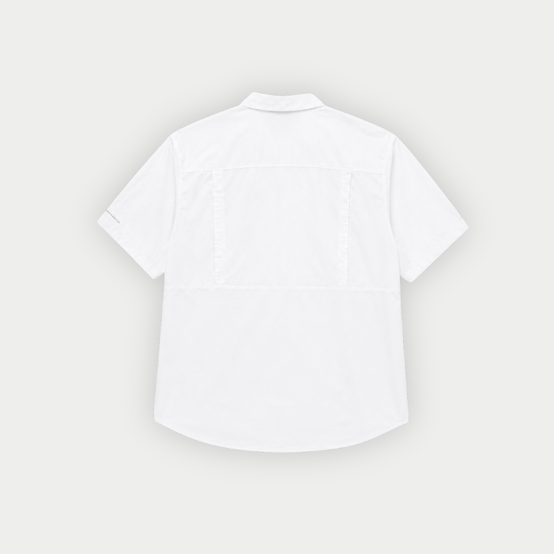 CAMISA COLUMBIA YONCALLA BLANCA MANGA CORTA