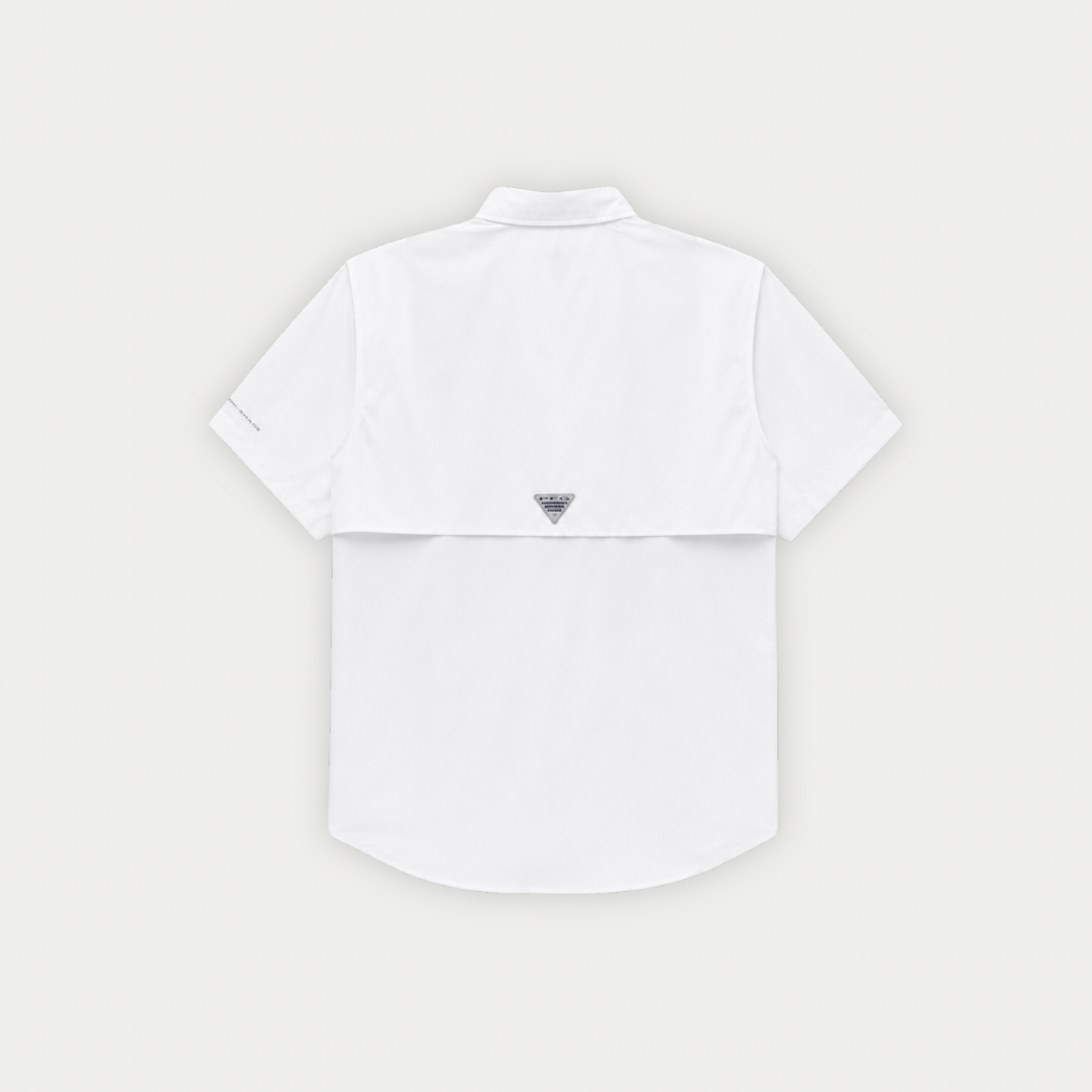 CAMISA COLUMBIA DISTANT BLANCA MANGA CORTA