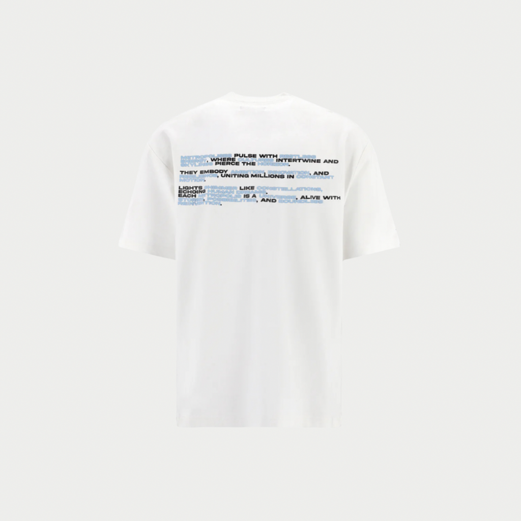 CAMISETA AURUM WHITE PIGEONS