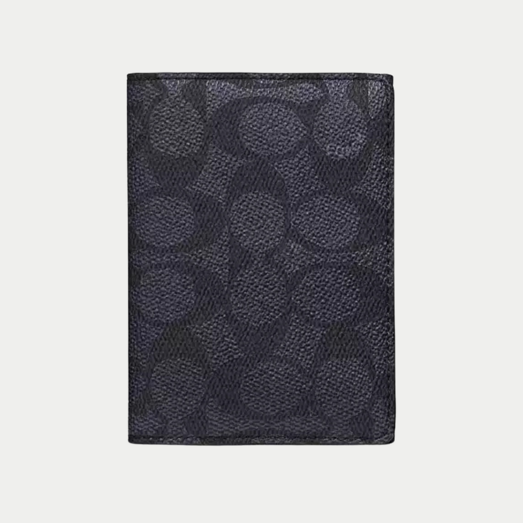 PORTA PASAPORTE COACH NEGRO