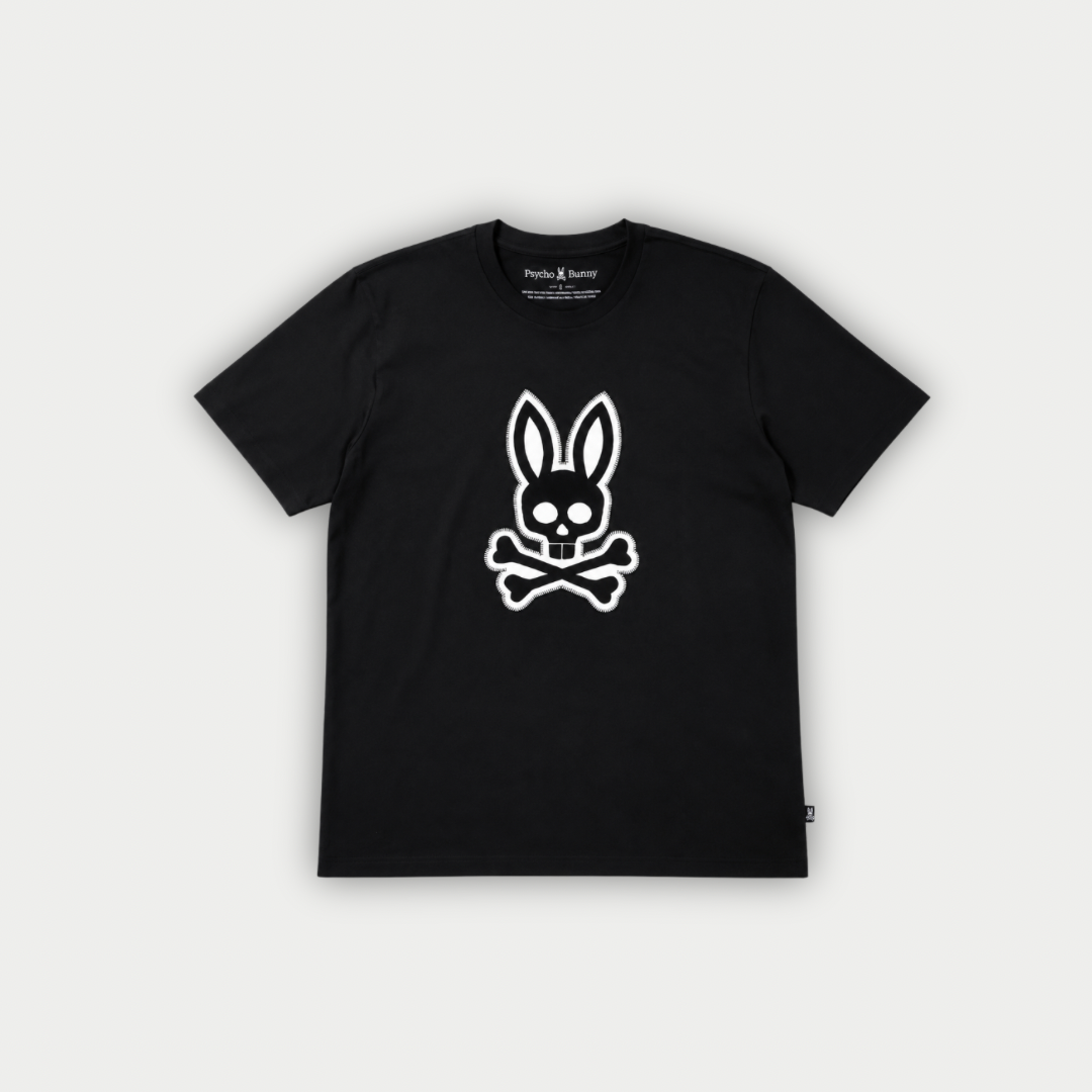 CAMISETA PSYCHO BUNNY NEGRA