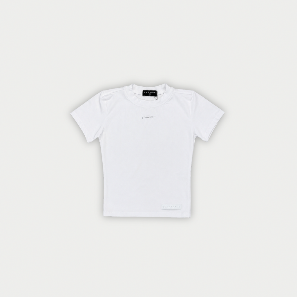 CAMISETA AURUM DAMA SIGNATURE BABY BLANCA