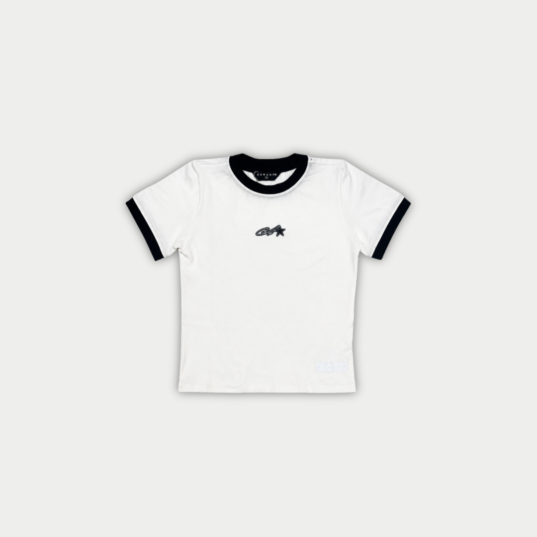 CAMISETA AURUM DAMA AW STAR BLANCA