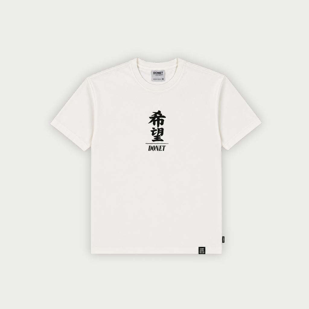 CAMISETA DONET TAO MARFIL