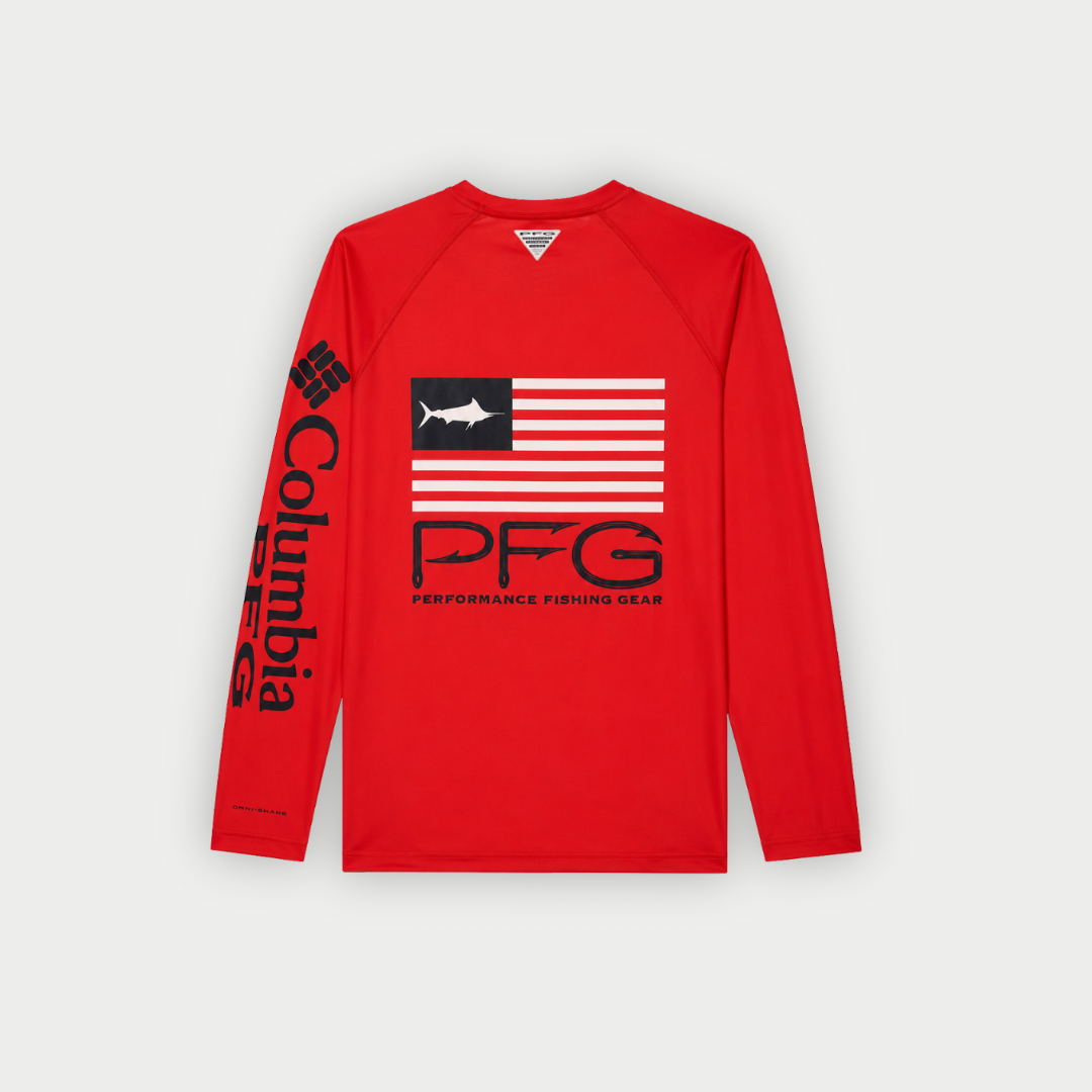 BUSO COLUMBIA ROJO BANDERA