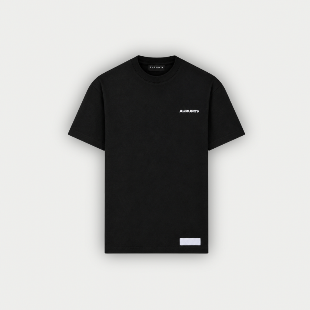 CAMISETA AURUM LINE NEGRA