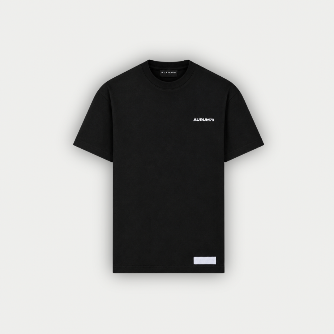CAMISETA AURUM LINE NEGRA