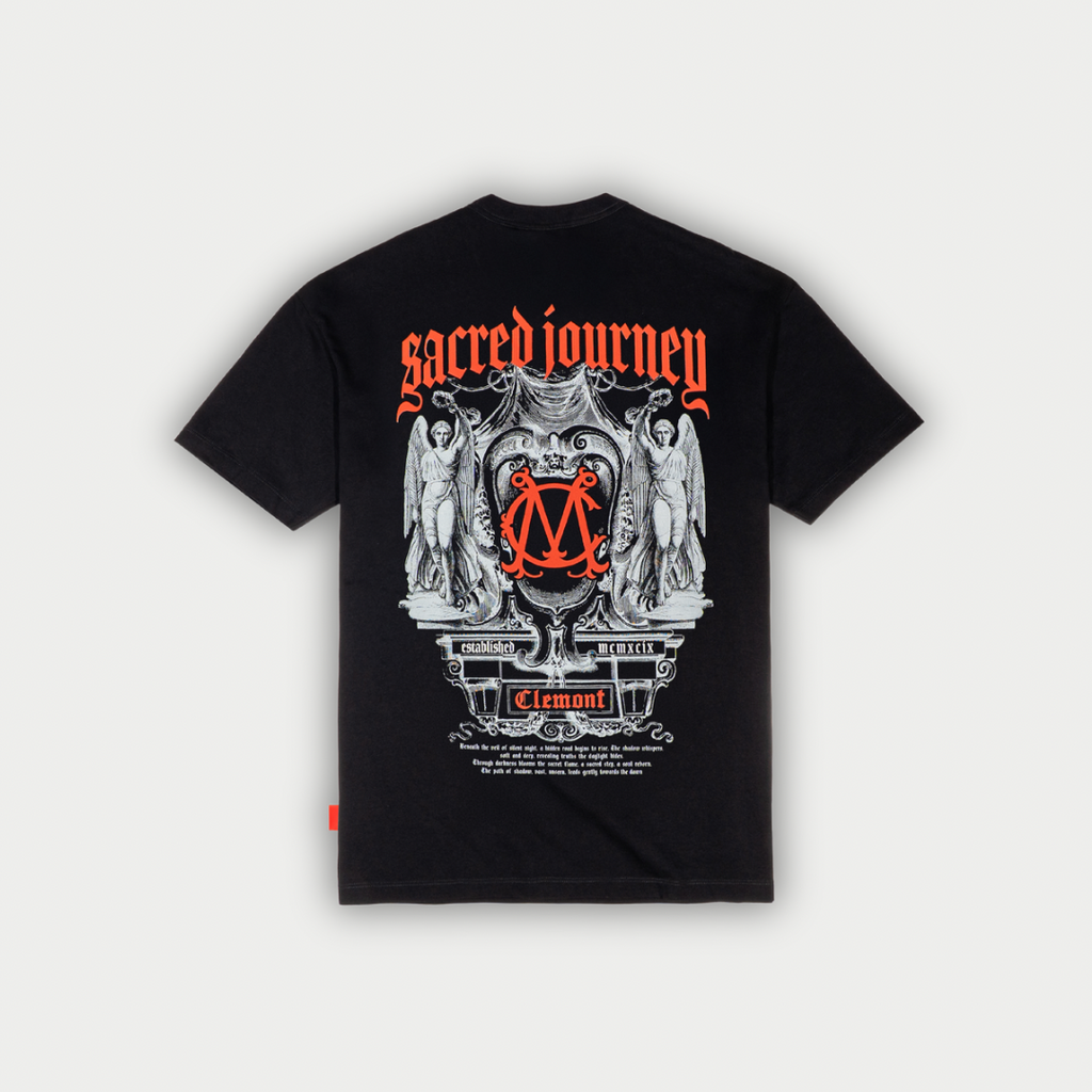CAMISETA CLEMONT INCRESPATURA NEGRA