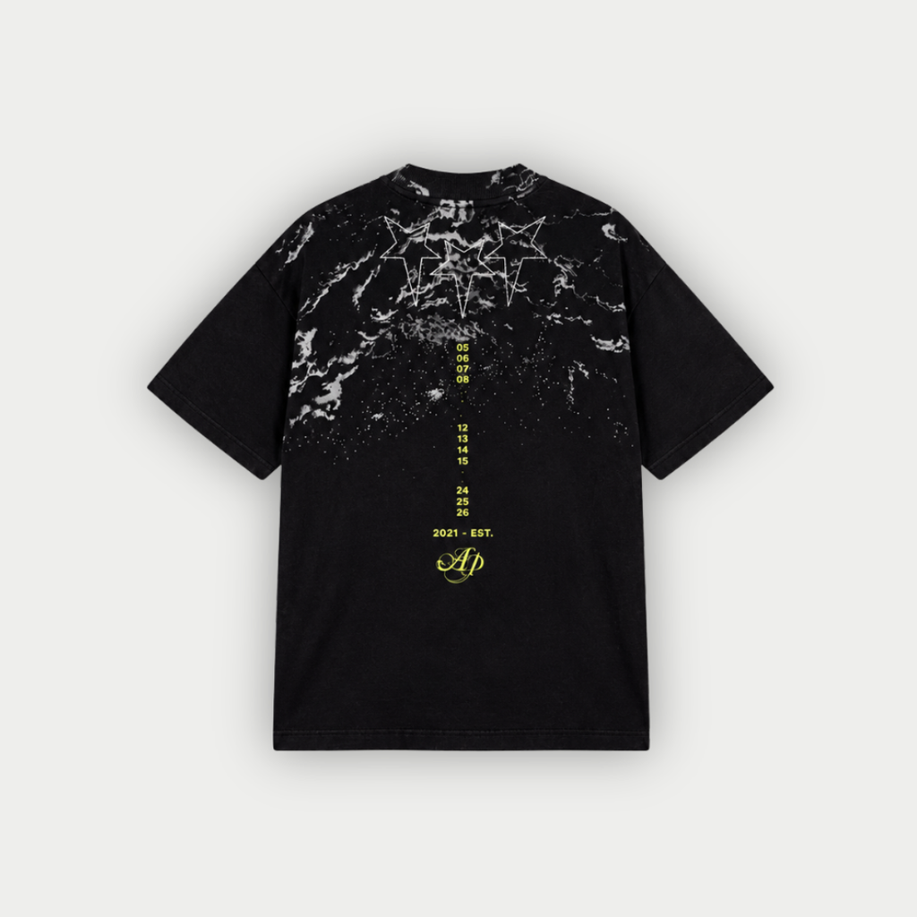 CAMISETA AP CROWN VOW NEGRA/STARS