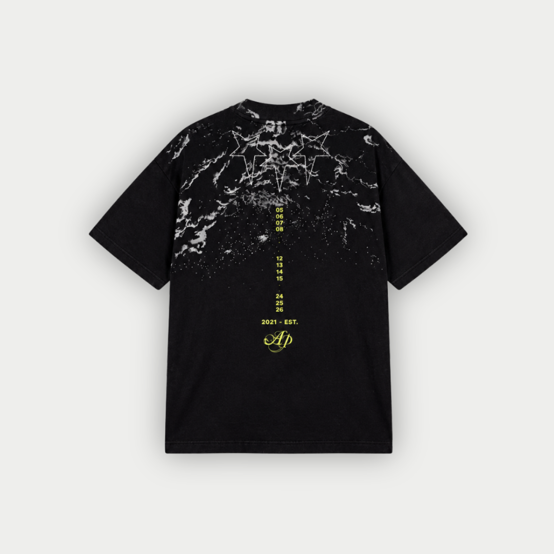 CAMISETA AP CROWN VOW NEGRA/STARS