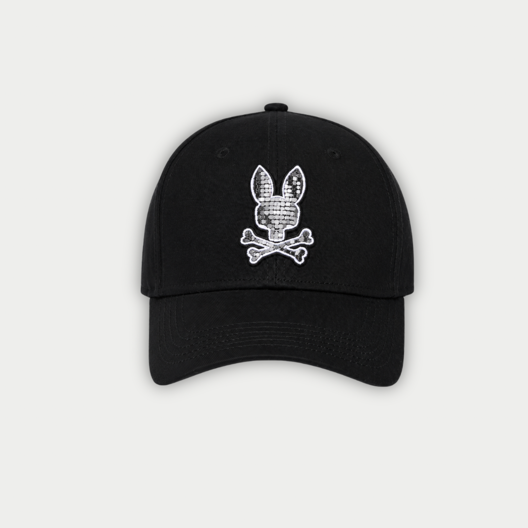 GORRA PSYCHO BUNNY NEGRA