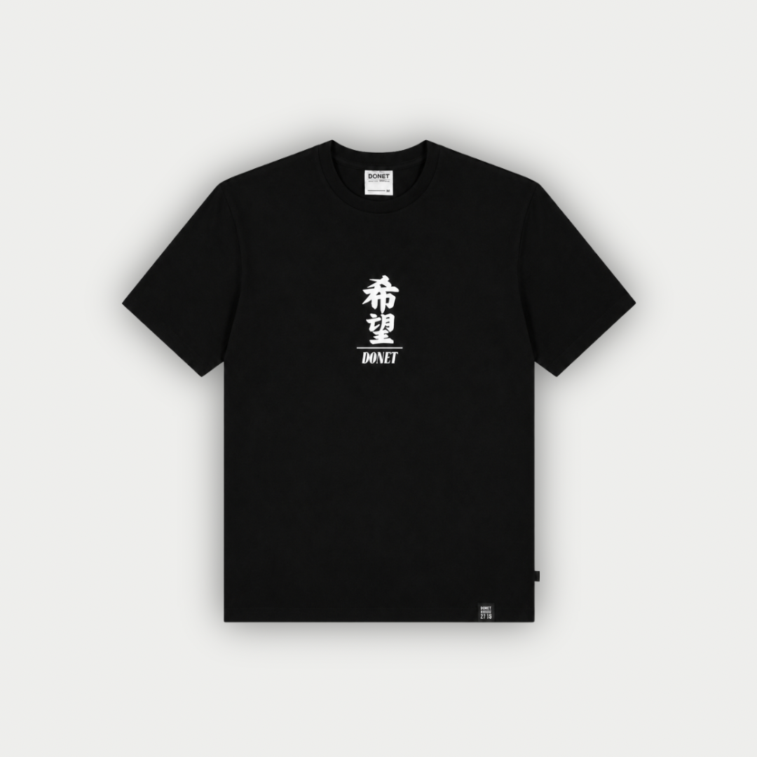 CAMISETA DONET TAO NEGRA