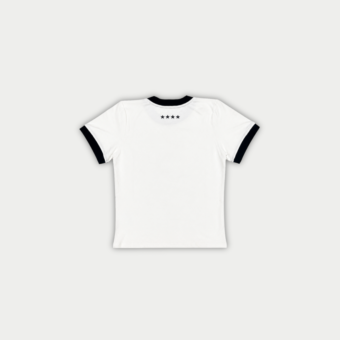 CAMISETA AURUM DAMA AW STAR BLANCA