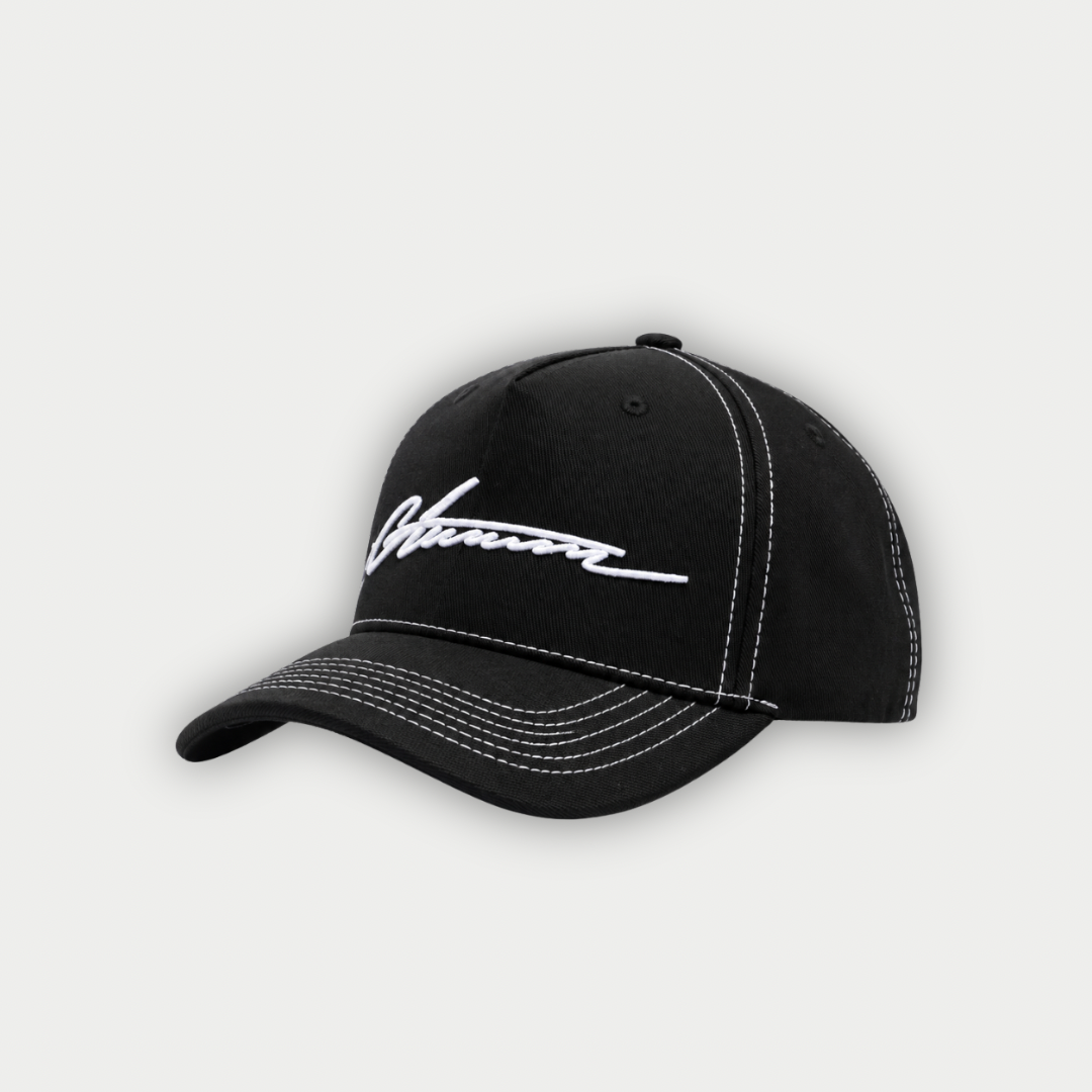 GORRA AURUM SIGNATURE NEGRA