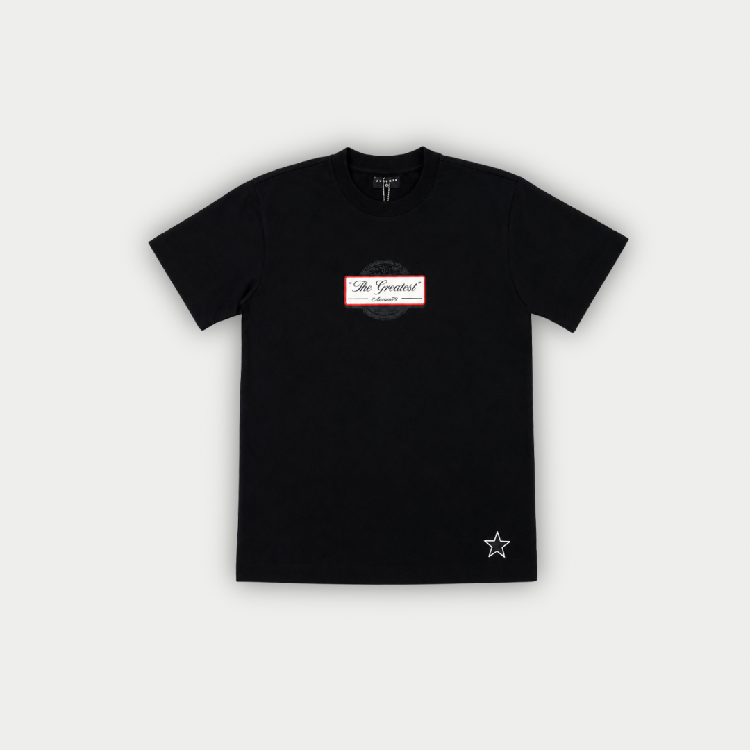 CAMISETA AURUM MA NEGRA