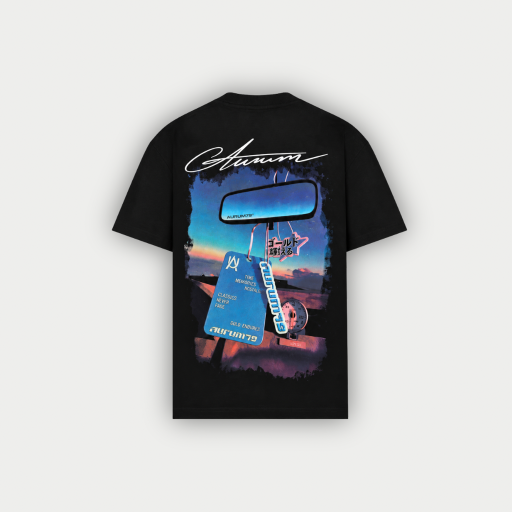 CAMISETA AURUM 2000S NEGRA