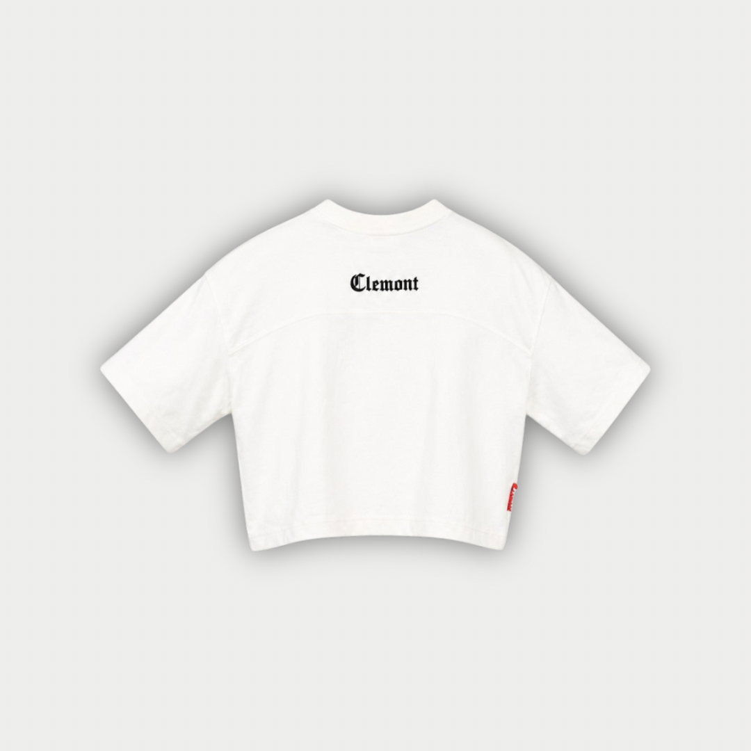 CAMISETA CLEMONT DAMA ATTRAZIONE BLANCA
