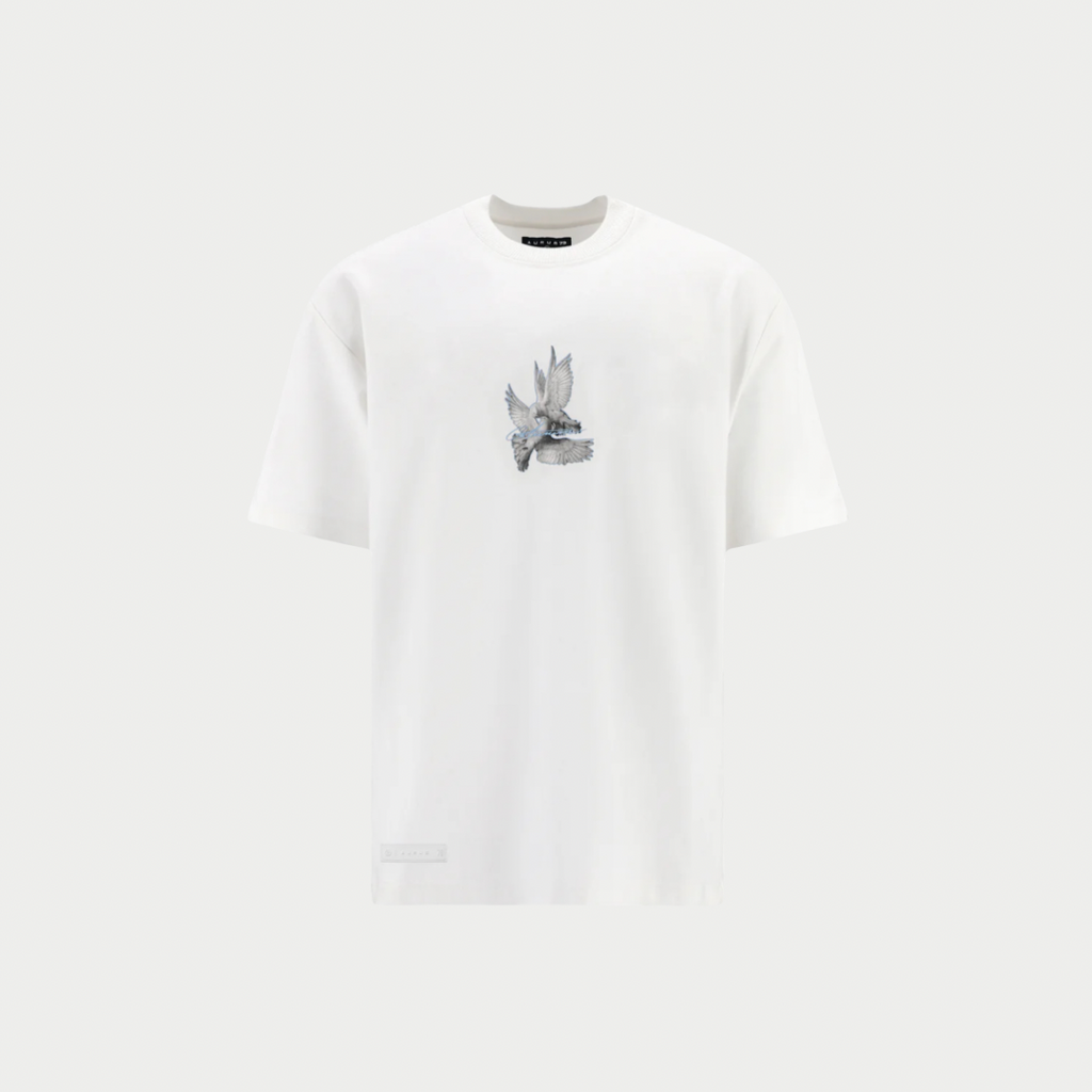 CAMISETA AURUM WHITE PIGEONS