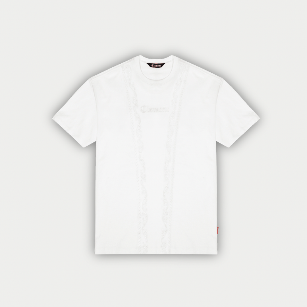 CAMISETA CLEMONT DISSOLVEZA BLANCA