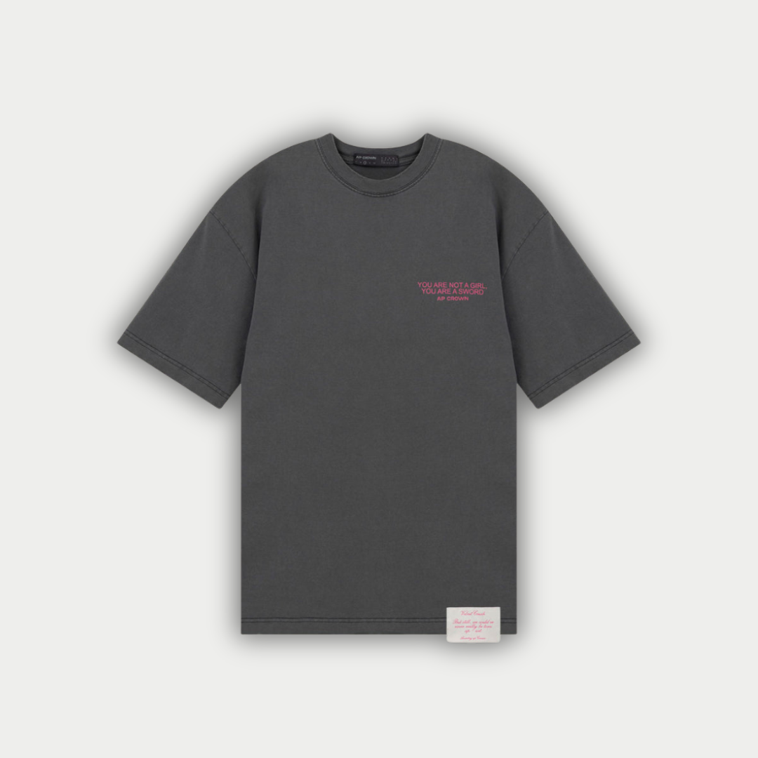 CAMISETA AP CROWN DUSTY GRIS