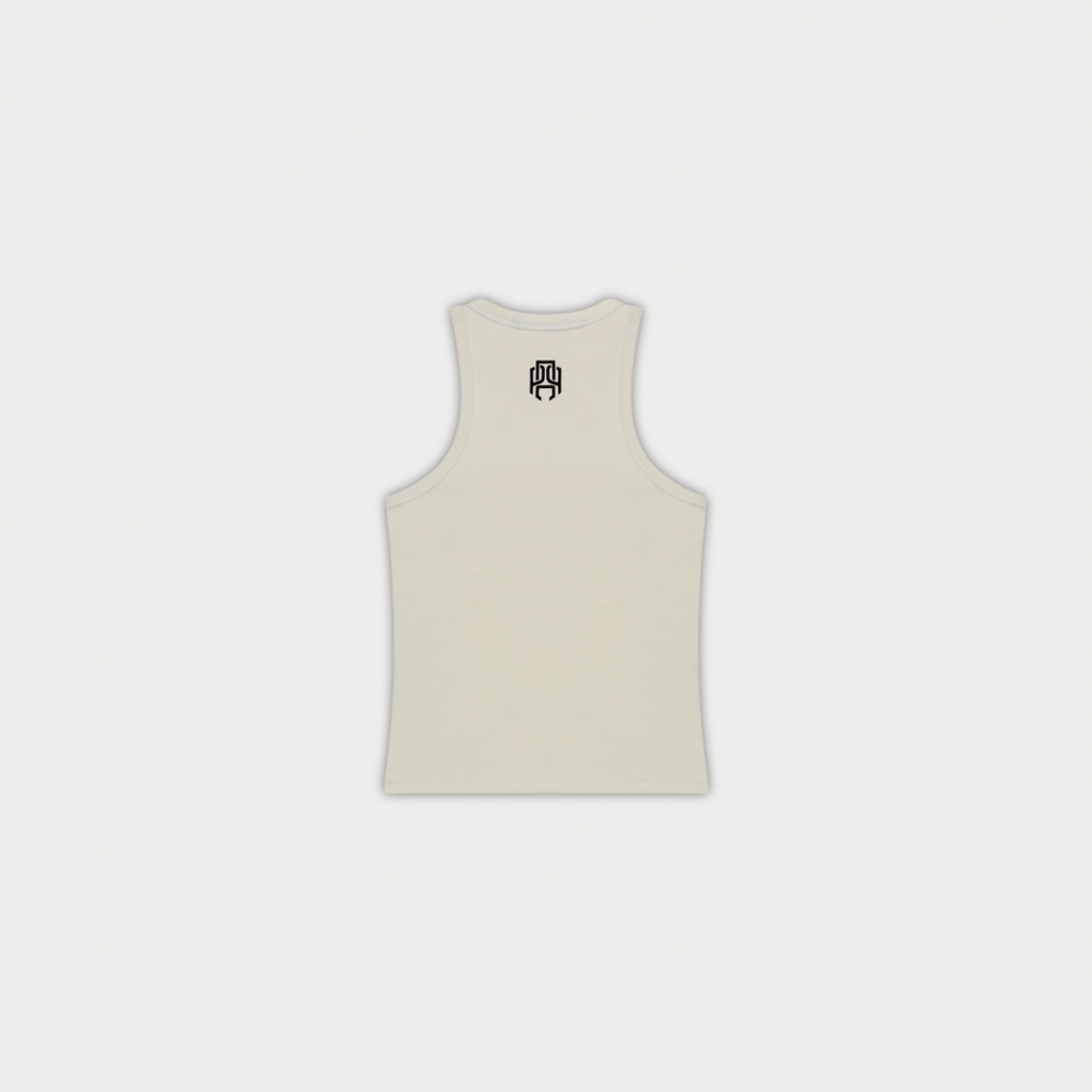 CROP TOP AP CROWN VANILLA BLANCO