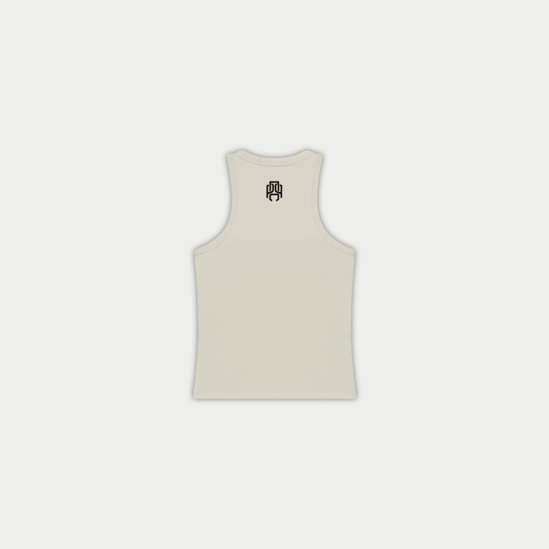 CROP TOP AP CROWN VANILLA BLANCO