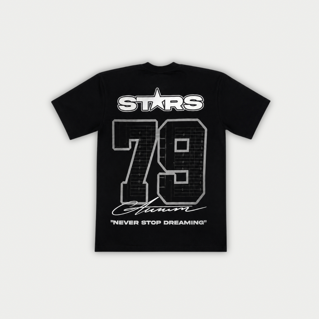 CAMISETA AURUM STARFIELD NEGRA