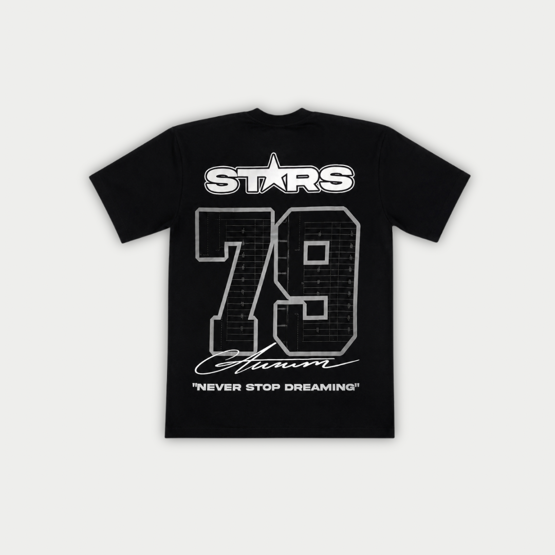 CAMISETA AURUM STARFIELD NEGRA