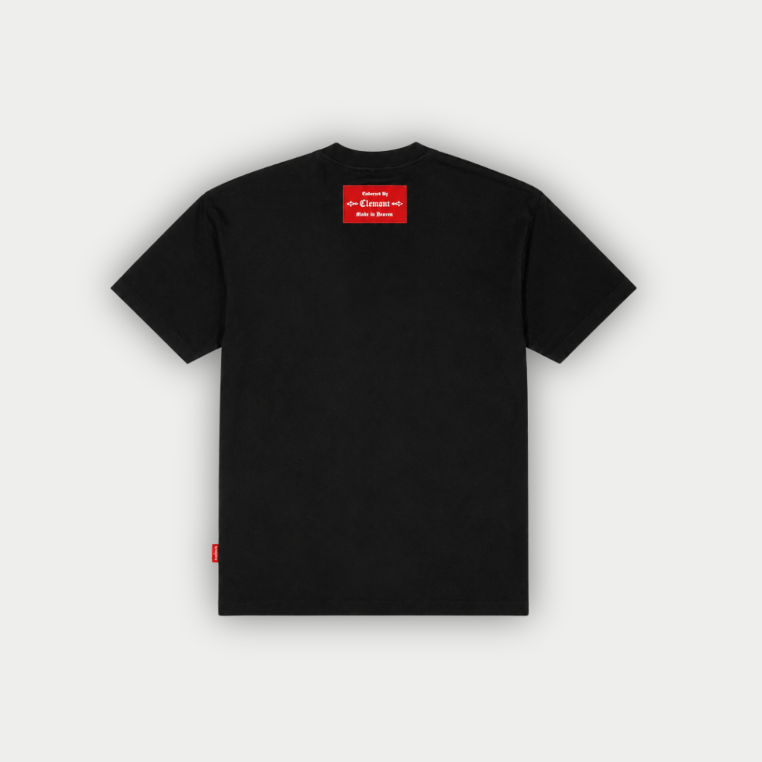 CAMISETA CLEMONT GIUNCO NEGRA