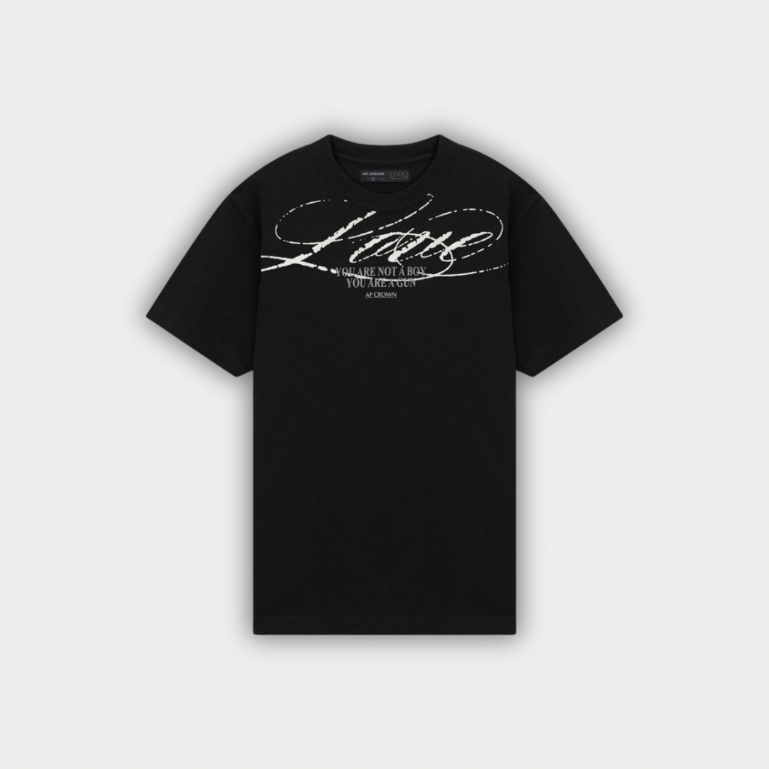 CAMISETA AP CROWN NIGHTMARE NEGRA