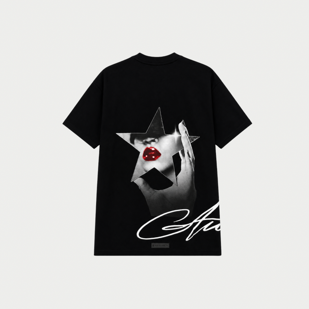 CAMISETA AURUM RIRI NEGRA