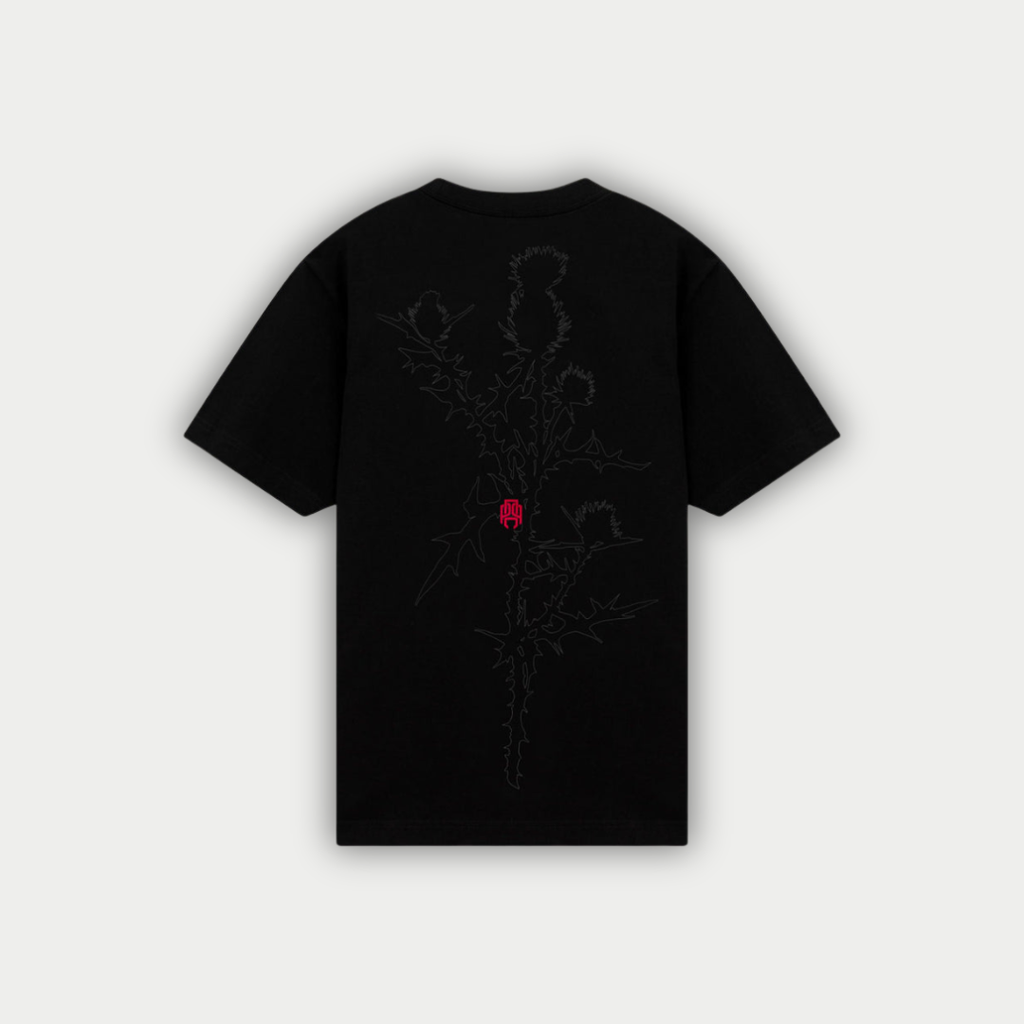 CAMISETA AP CROWN DARK POP NEGRA