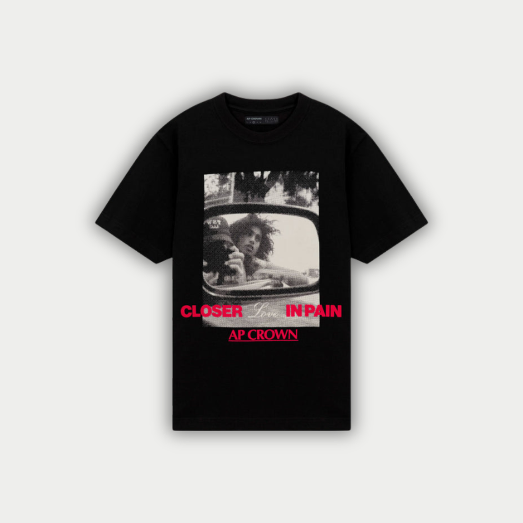 CAMISETA AP CROWN PHOTO NEGRA