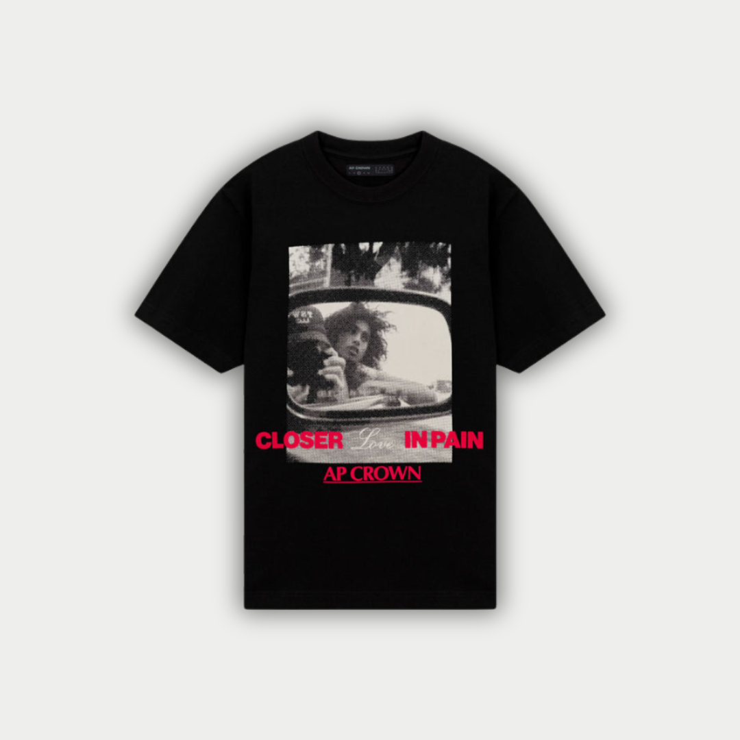 CAMISETA AP CROWN PHOTO NEGRA