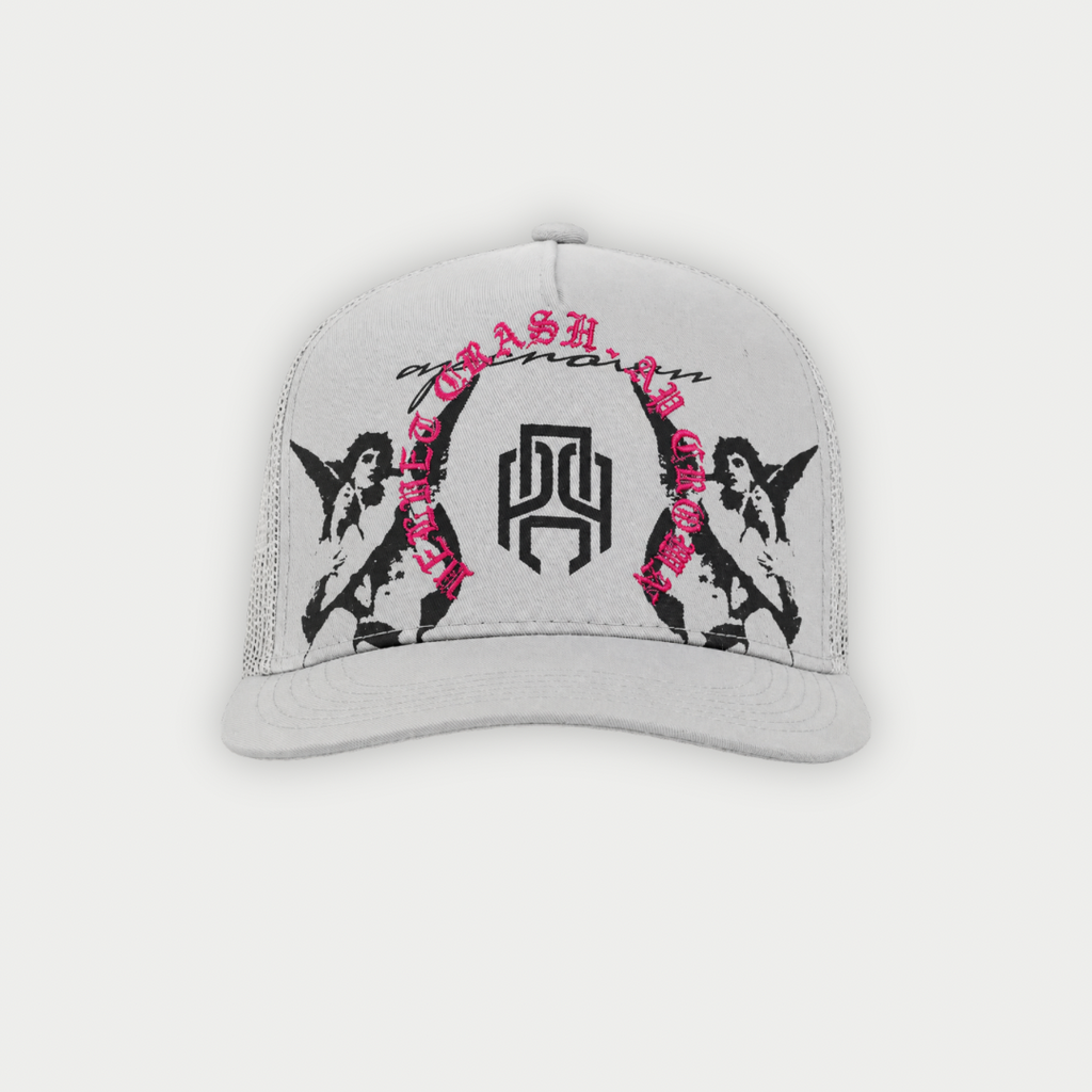 GORRA AP CROWN INKED GRIS