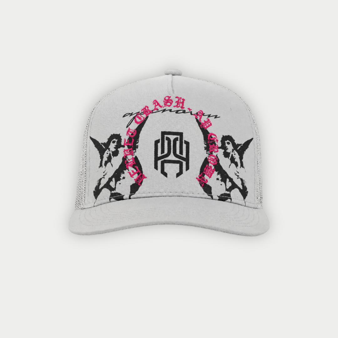 GORRA AP CROWN INKED GRIS