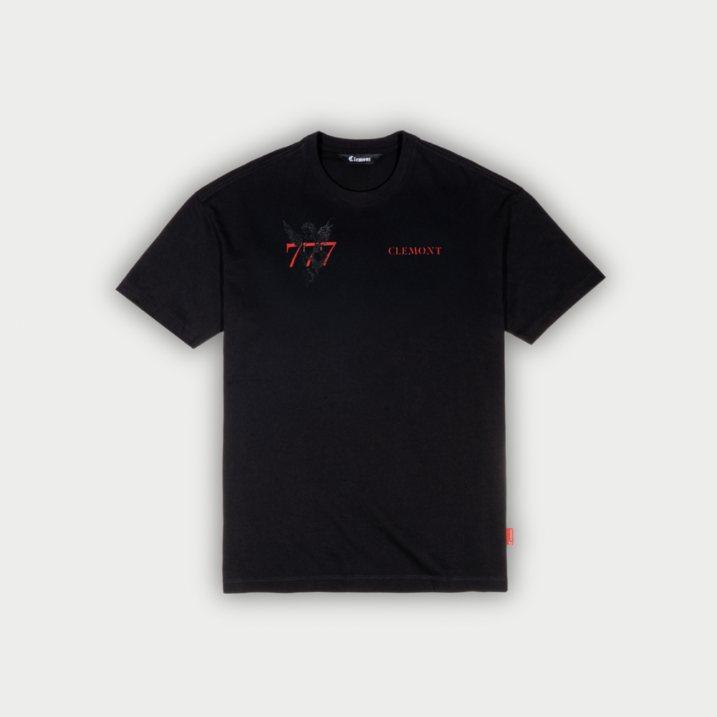 CAMISETA CLEMONT PROMESSA NEGRA
