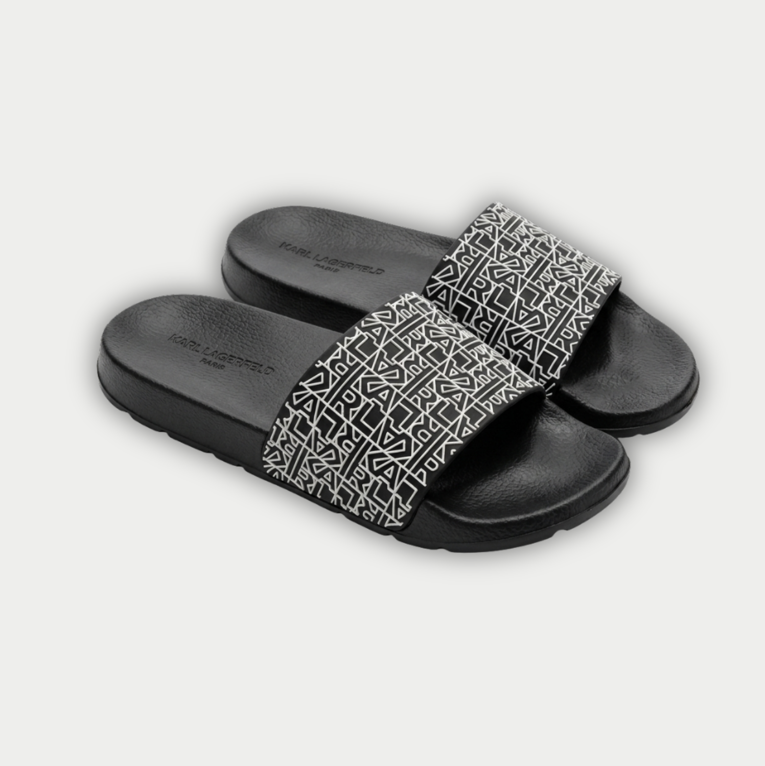 CHANCLAS KARL LAGERFELD LETRAS