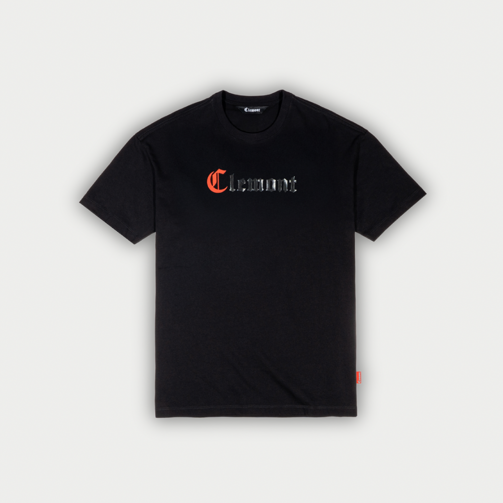 CAMISETAS CLEMONT SPOGLIA NEGRA