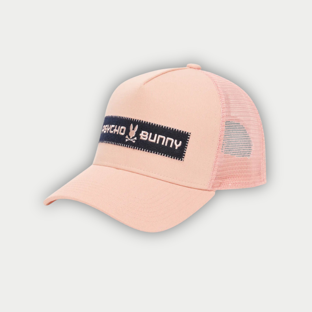 GORRA PSYCHO BUNNY CORAL