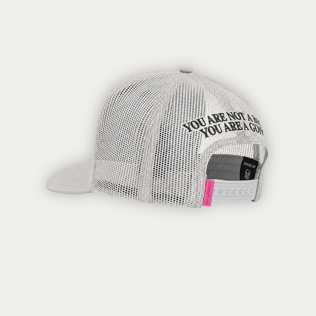 GORRA AP CROWN INKED GRIS