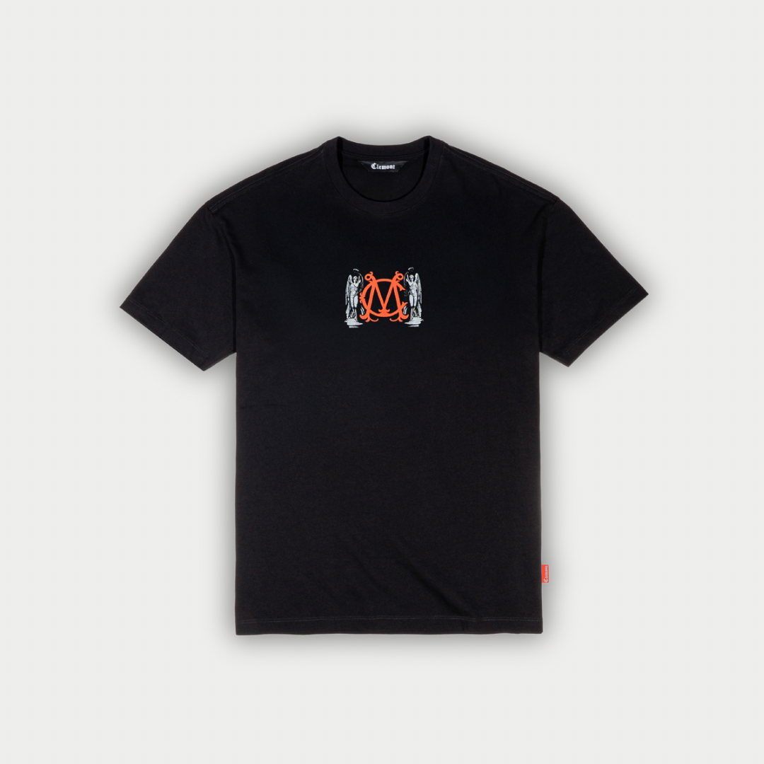 CAMISETA CLEMONT INCRESPATURA NEGRA