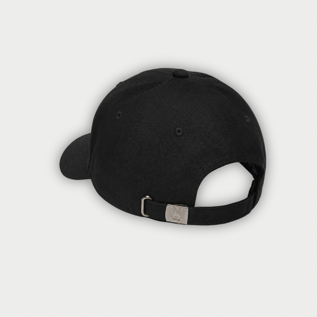 GORRA PSYCHO BUNNY NEGRA