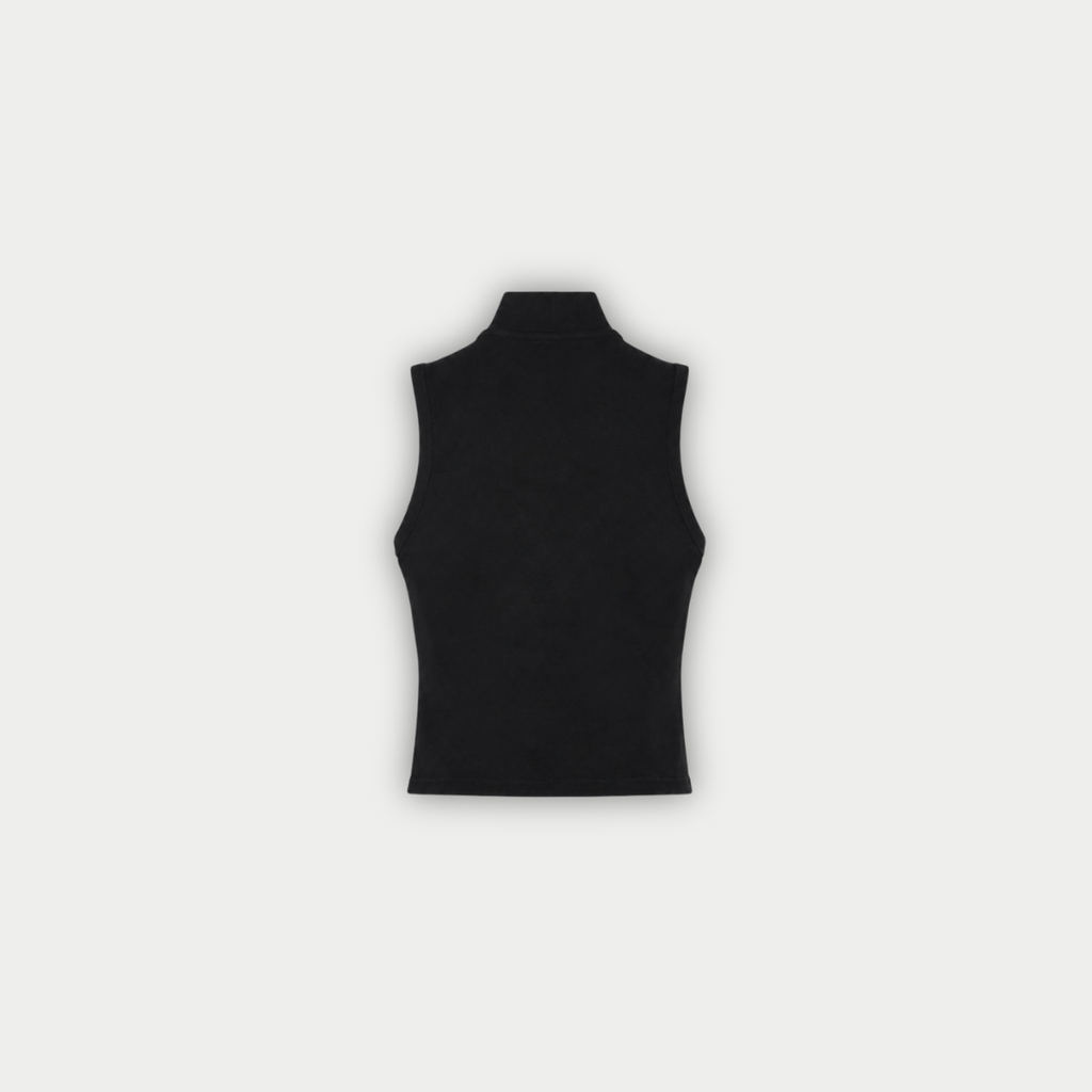 CROP TOP CLEMONT SCOMPARSO NEGRO