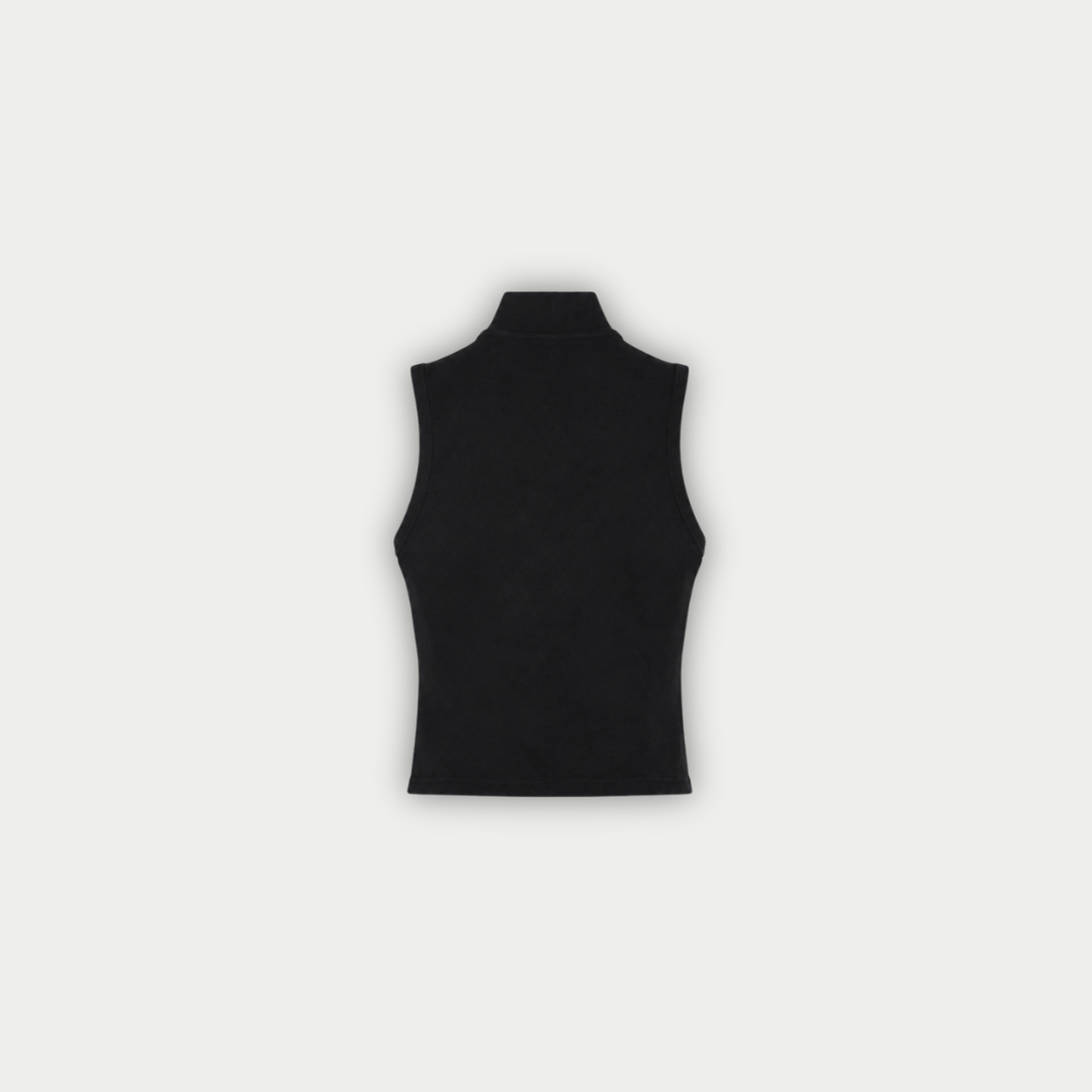 CROP TOP CLEMONT SCOMPARSO NEGRO