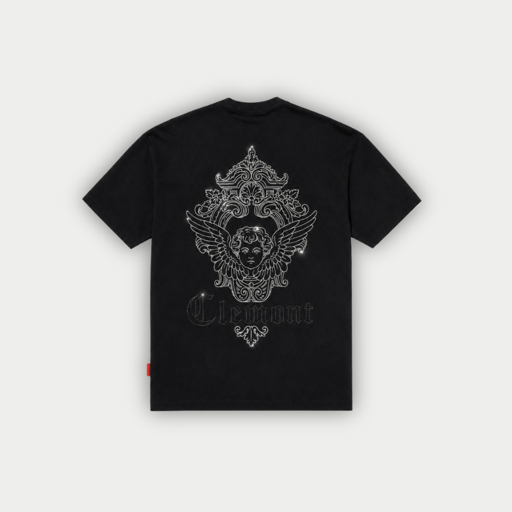 CAMISETA CLEMONT INABISSARE NEGRA