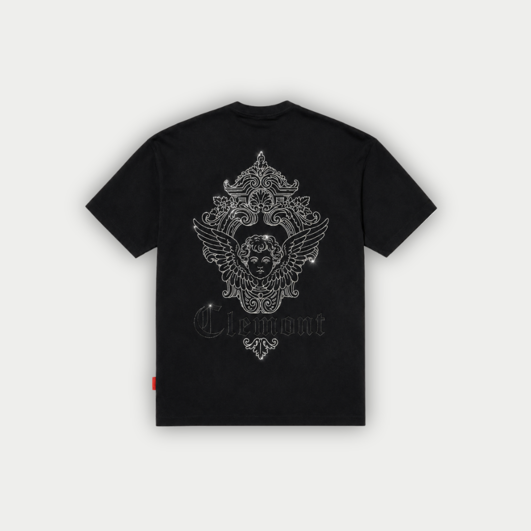 CAMISETA CLEMONT INABISSARE NEGRA