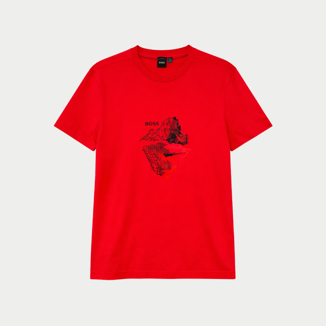 CAMISETA BOSS ROJA