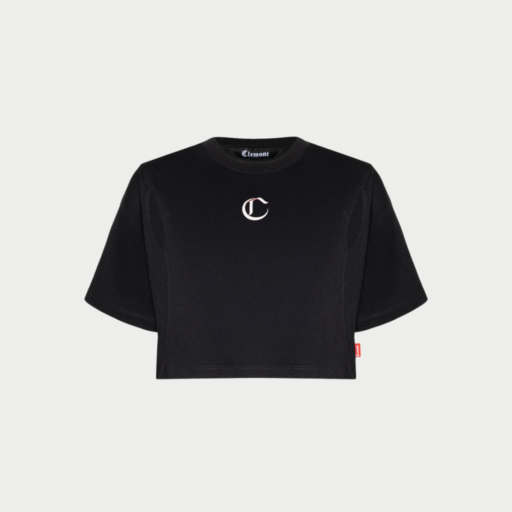 CROP TOP CLEMONT DAMA APPOGGIO NEGRA