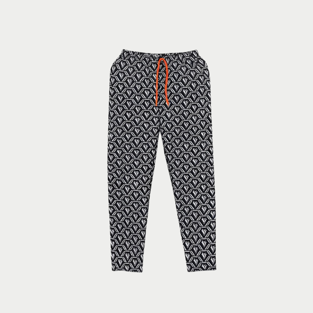 PANTALÓN LOUREN MONOGRAMA NEGRO